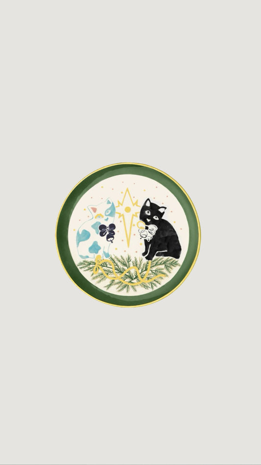 GUNIA CATS PLATE