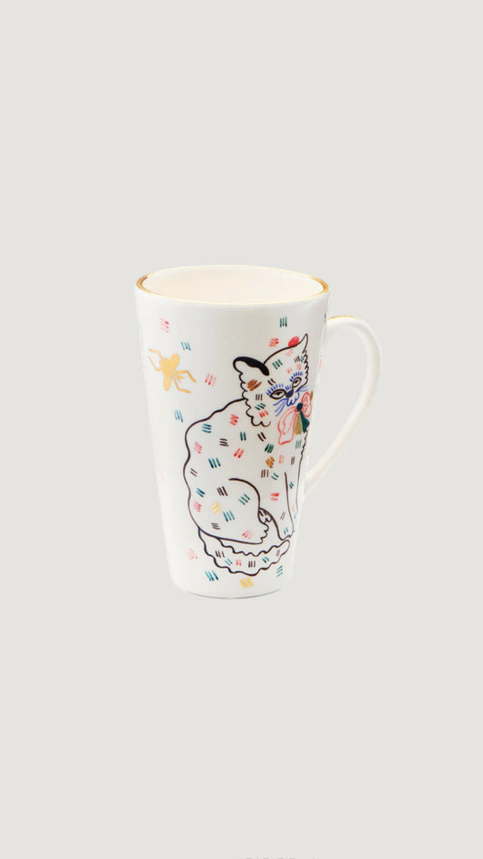 Easter 2023 mug with a kitten