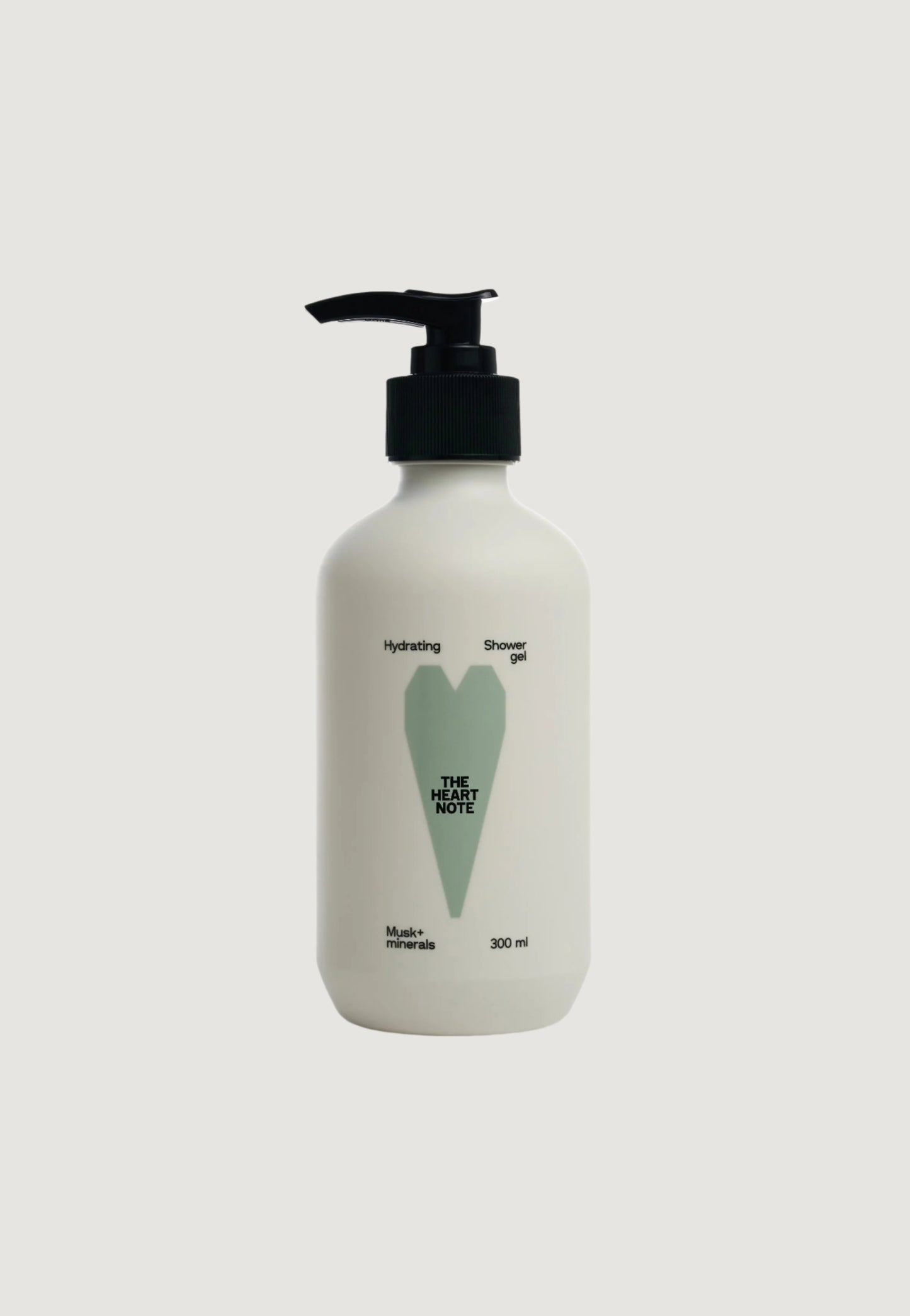 THE HEART NOTE SHOWER GEL MUSK+MINERALS